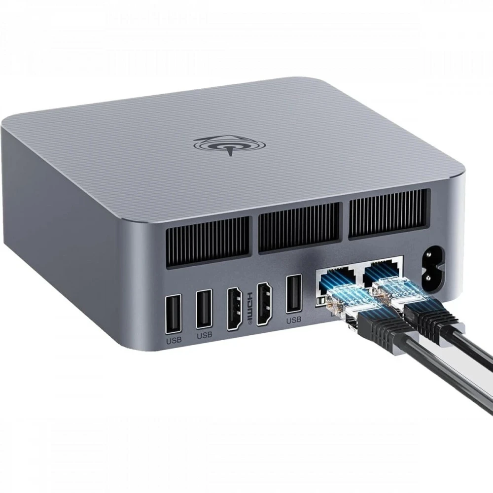 Персональный компьютер Beelink EQi12 Milky Grey BL/EQi12-D4/1220P/16G/500G/Milky Grey Core i3, 1220P, 1.5, 16 Гб, Windows 11 Pro