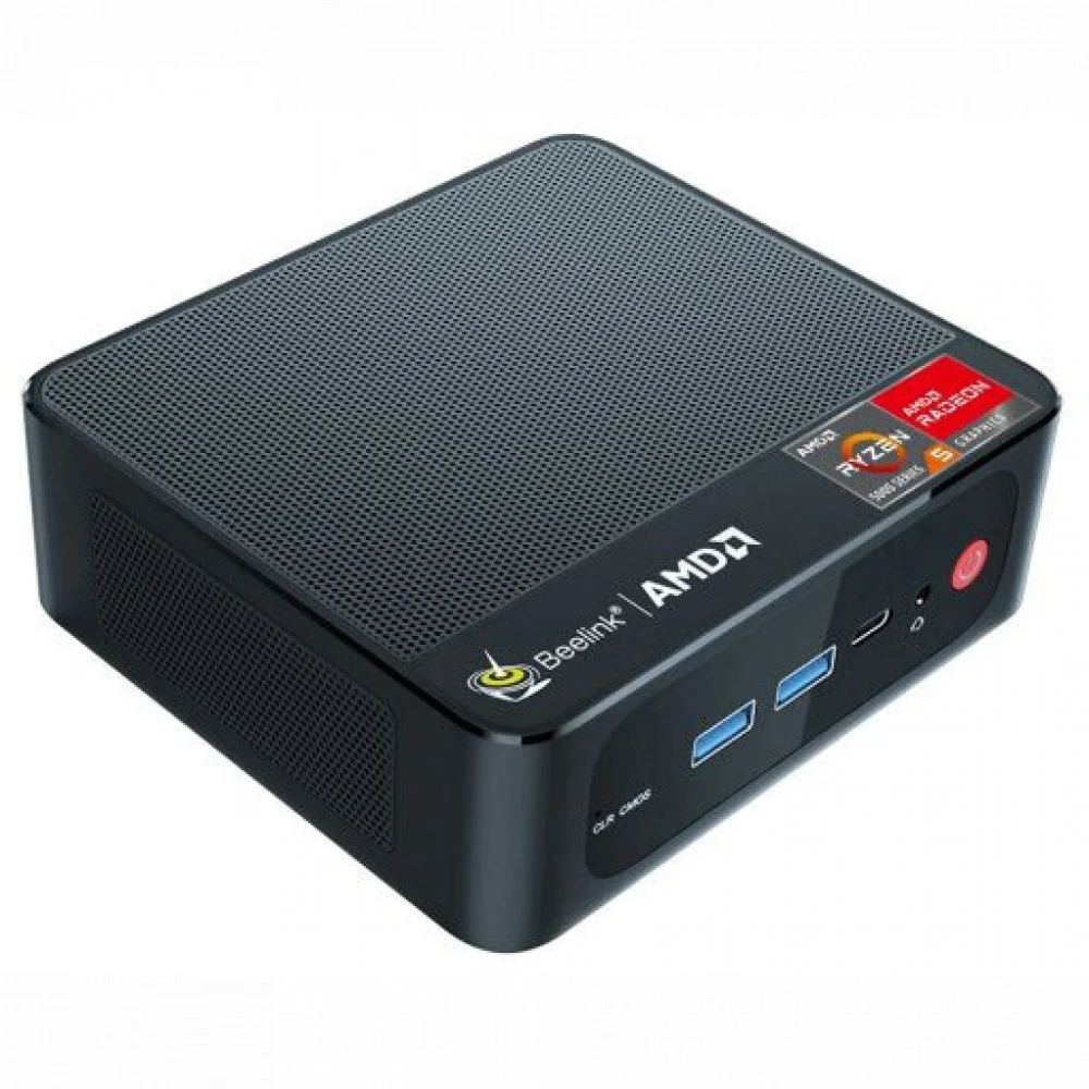 Персональный компьютер Beelink SER5 Black BL/SER5/5500U/16G/500G/2,5G* 1/Black Ryzen 5, 5500U, 2.1, 16 Гб