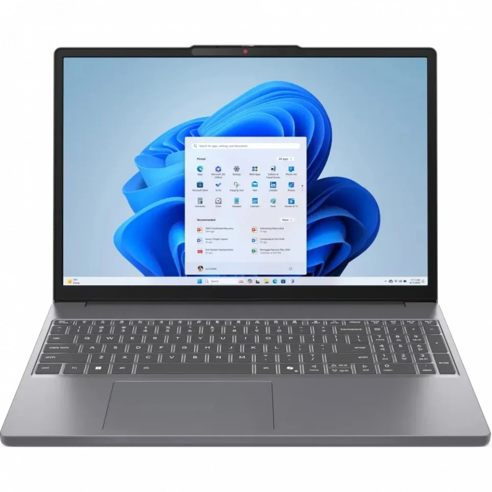 Ноутбук Lenovo IdeaPad Slim 3 15IRH10 Luna Grey 83K100YTFU 15.3 ", WUXGA 1920x1200 (16:10), Core i7, 16 Гб