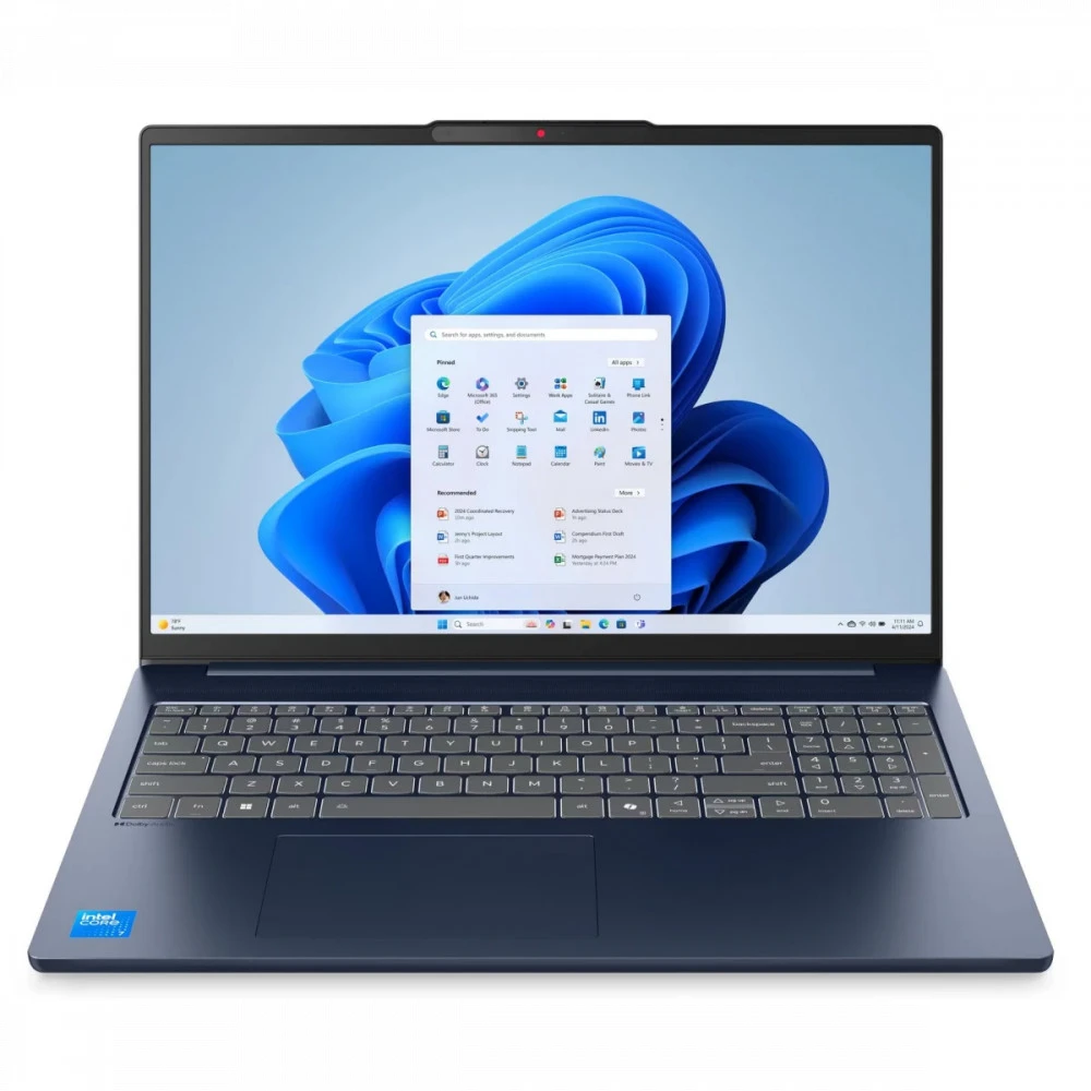 Ноутбук Lenovo IdeaPad Slim 5 16IRH10R Cosmic Blue 83J1002KUS 16 ", WUXGA 1920x1200 (16:10), Core 7, 16 Гб