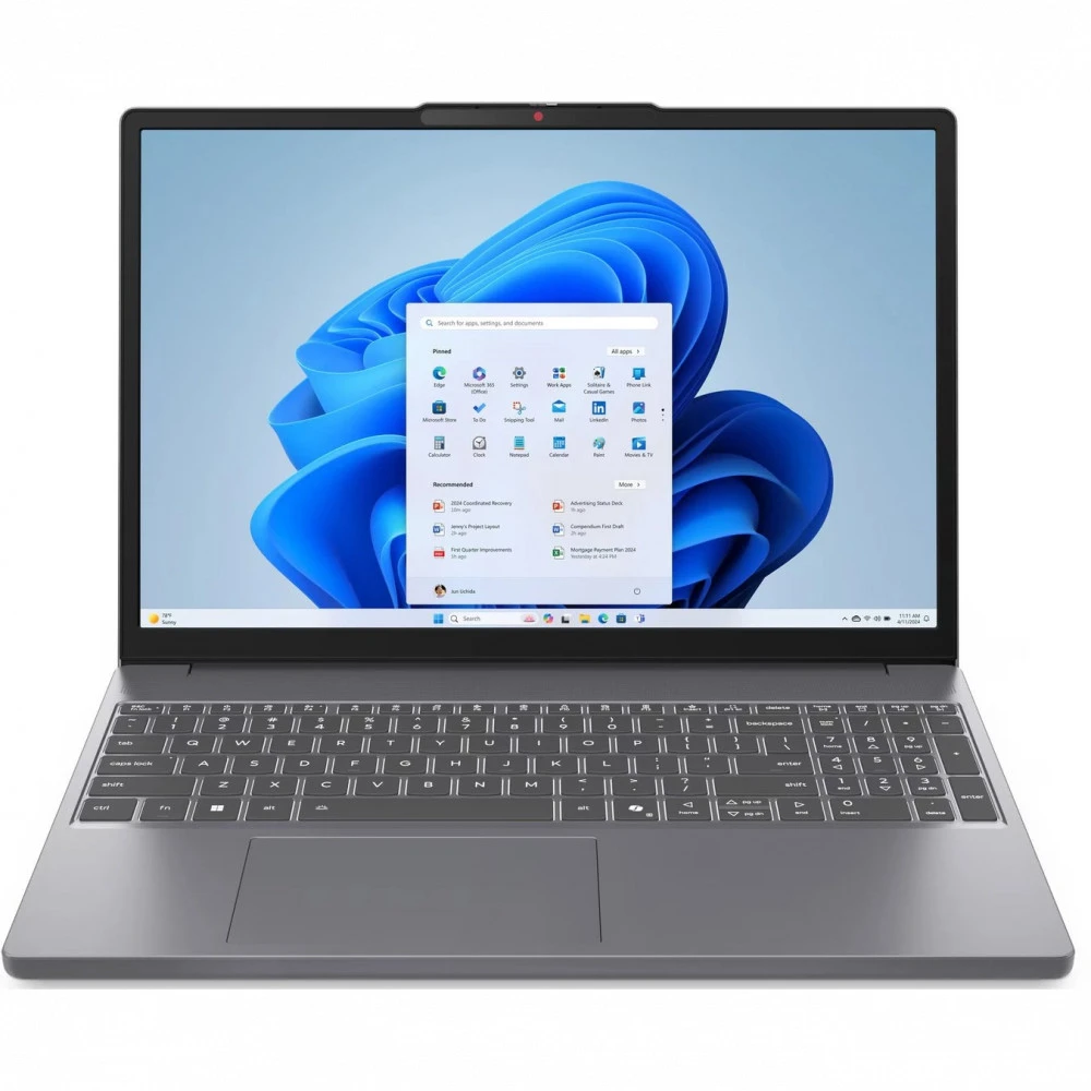 Ноутбук Lenovo IdeaPad Slim 3 83K100MLLK 15.3 ", WUXGA 1920x1200 (16:10), Core i5, 16 Гб