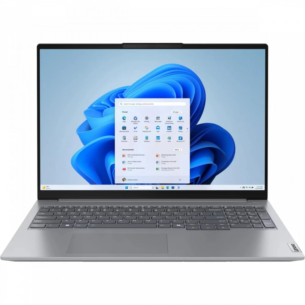 Ноутбук Lenovo ThinkBook 16 G7 ARP 21MW009VAK 16 ", WUXGA 1920x1200 (16:10), Ryzen 5, 16 Гб