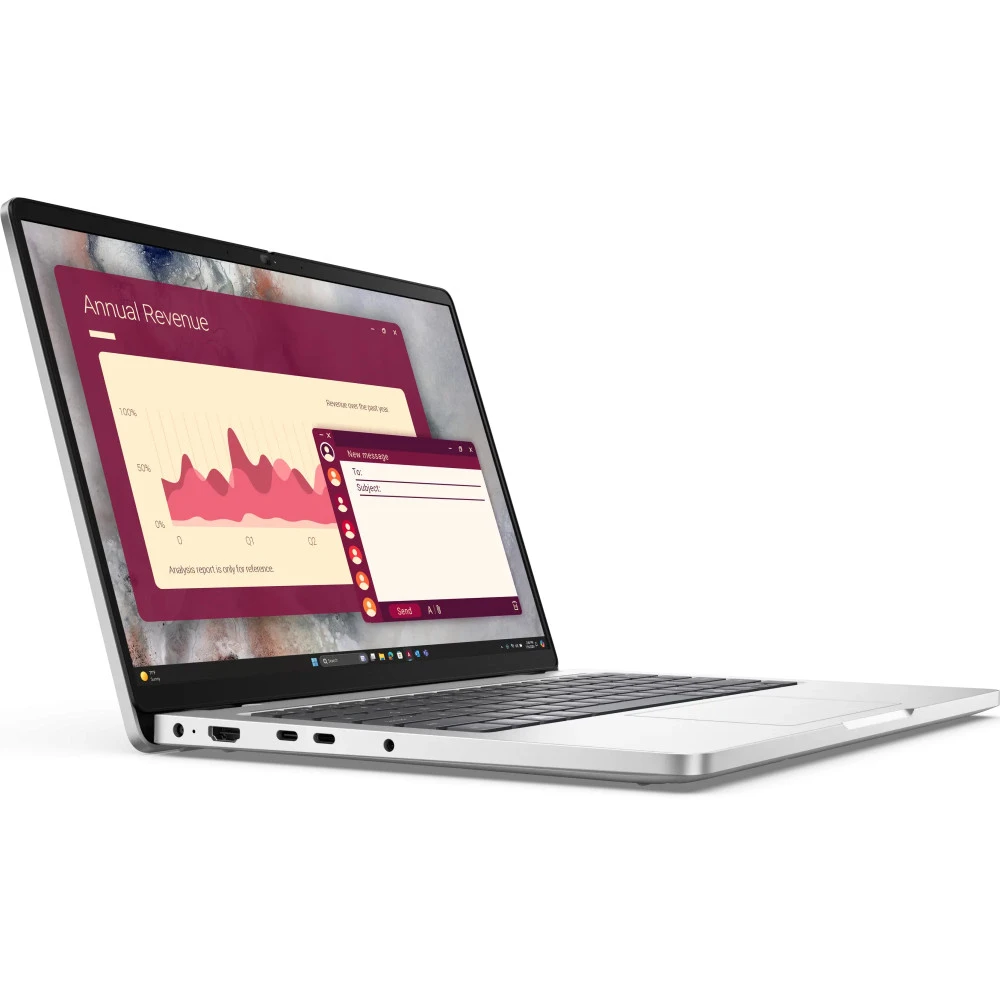 Ноутбук Dell Pro 14 PC14250 210-BQHF/BTO121_PC14250_EMEA 14 ", WUXGA 1920x1200 (16:10), Core Ultra 7, 16 Гб