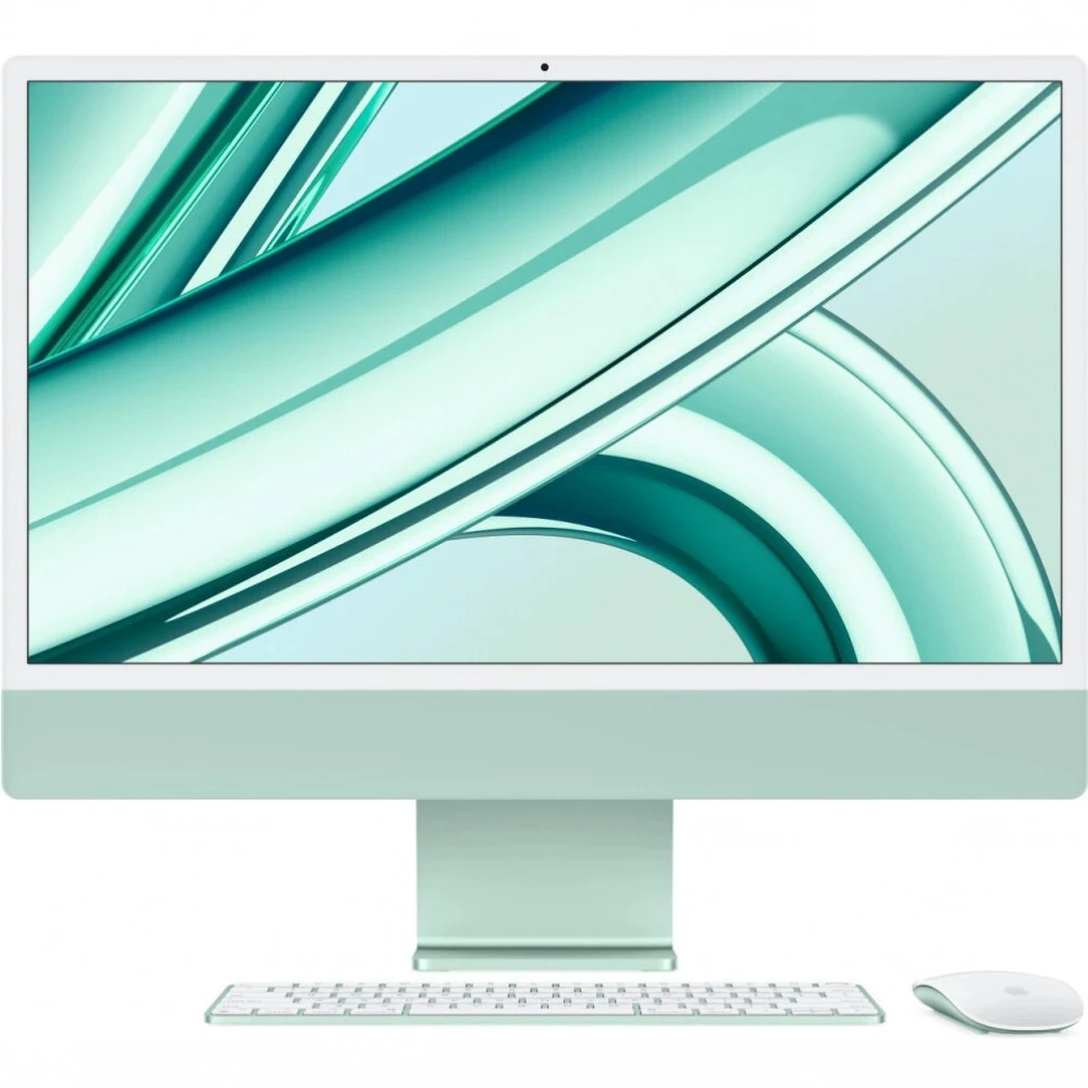 Моноблок Apple iMac 24 Green (M3 Two ports) MQRA3HN/A 24 ", Apple, Apple M3 Series, Apple M3 8-Core, 2.7, 8 Гб, 256 Гб