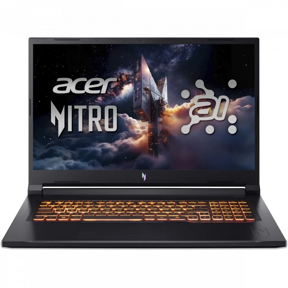 Ноутбук Acer Nitro V 17 AI ANV17-41 NH.QYVCD.00B 17.3 ", FHD 1920x1080 (16:9), Ryzen 7, 16 Гб