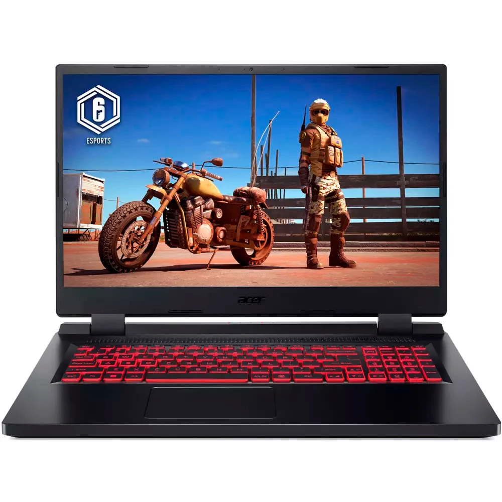 Ноутбук Acer Nitro 5 AN517-55 NH.QG2ER.007 WW 17.3 ", FHD 1920x1080 (16:9), Core i7, 16 Гб