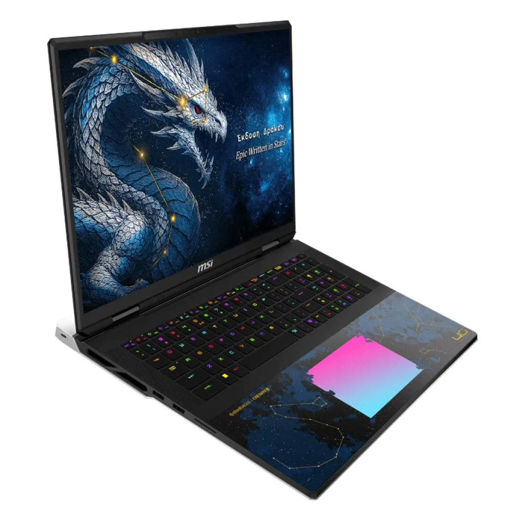 Ноутбук MSI Titan 18 HX Dragon Edition Draco Epic A2WJ-1214KZ 9S7-1824D6-1214 18 ", 4K Ultra HD + 3840x2400 (16:10), Core Ultra 9