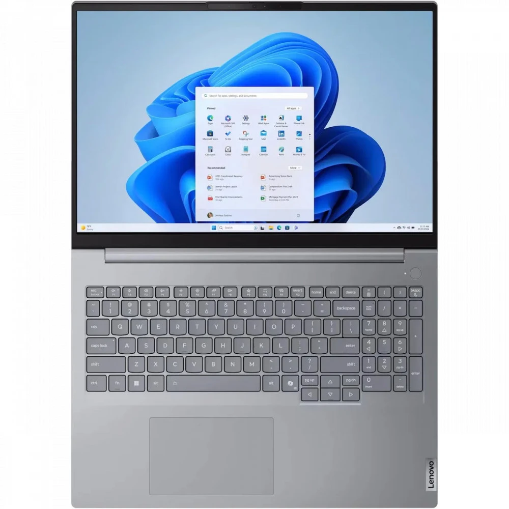 Ноутбук Lenovo ThinkBook 16 G8 IAL 21SK00QGFW 16 ", WUXGA 1920x1200 (16:10), Core Ultra 5, 8 Гб