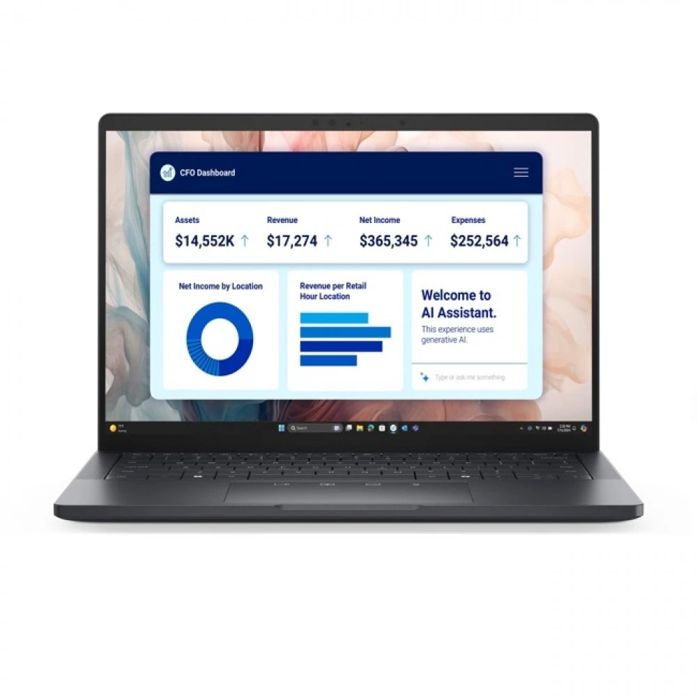 Ноутбук Dell Pro 13 Premium 210-BPBY_BTO206 13.3 ", WUXGA 1920x1200 (16:10), Core Ultra 7, 16 Гб