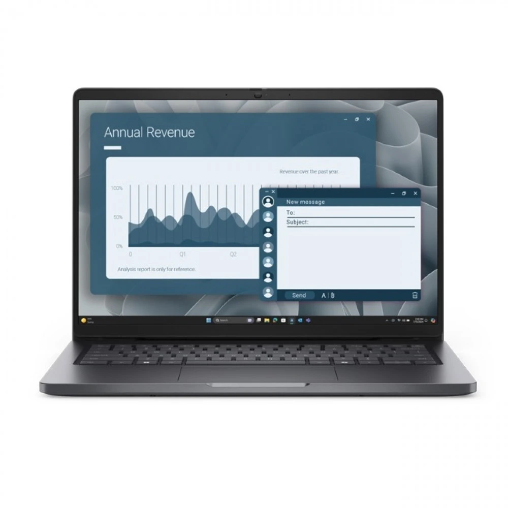 Ноутбук Dell Pro 14 PC14255 210-BQQD_509 14 ", WUXGA 1920x1200 (16:10), Ryzen 5 Pro, 16 Гб