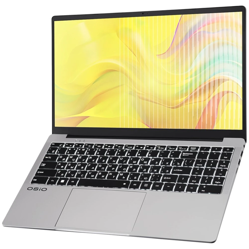 Ноутбук OSIO FocusLine F150a-027 15.6 ", FHD 1920x1080 (16:9), Ryzen 5, 16 Гб