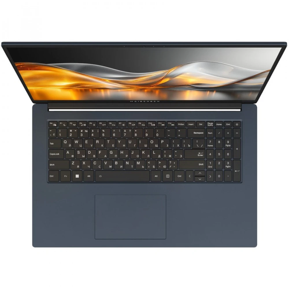 Ноутбук Maibenben Medio M17A-R777UM M17A-R777UM0F14HU4EB0 17.3 ", FHD 1920x1080 (16:9), Ryzen 7, 16 Гб