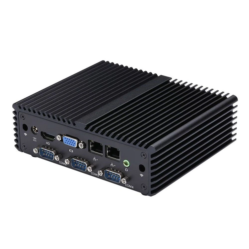 Персональный компьютер Qotom Q190P-S08 J1900 Celeron, J1900, 2.0, 4 Гб