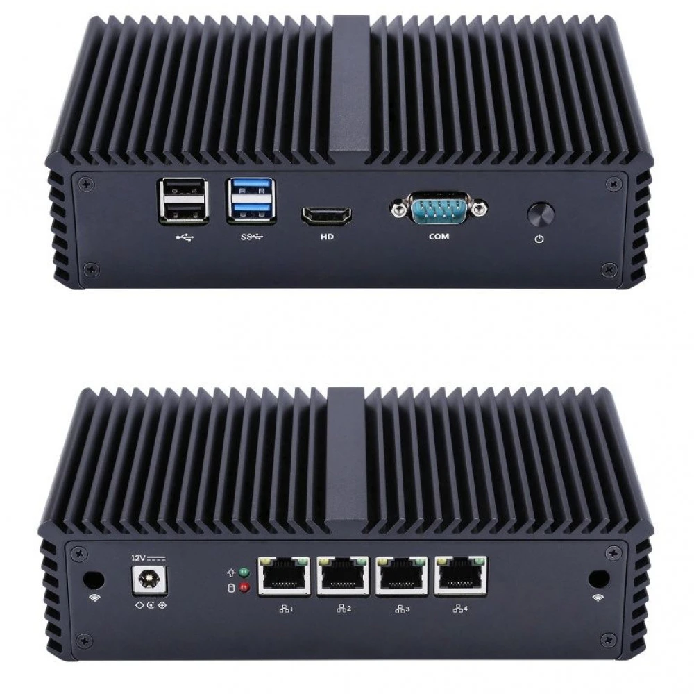 Персональный компьютер Qotom Q355G4-S05 I5 5200U Core i5, 5200U, 2.2, 8 Гб