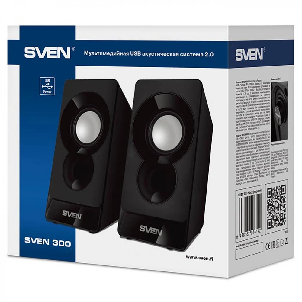 Компьютерные колонки Sven 300 SV-016142