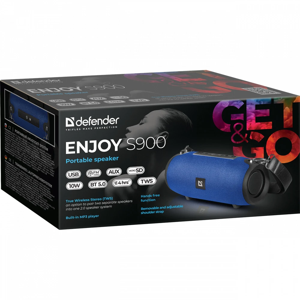 Портативная колонка Defender ENJOY S900 Blue 65905