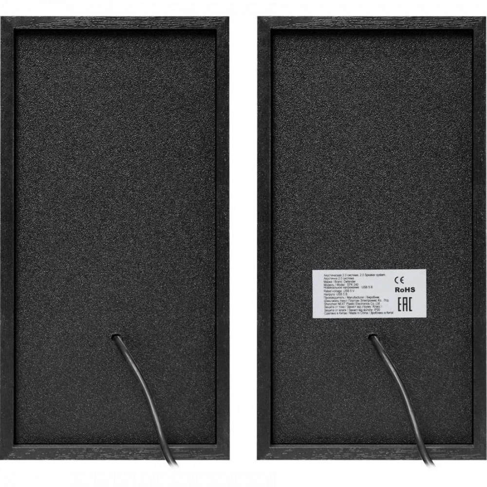 Компьютерные колонки Defender SPK-240 (2.0) - Black 65224