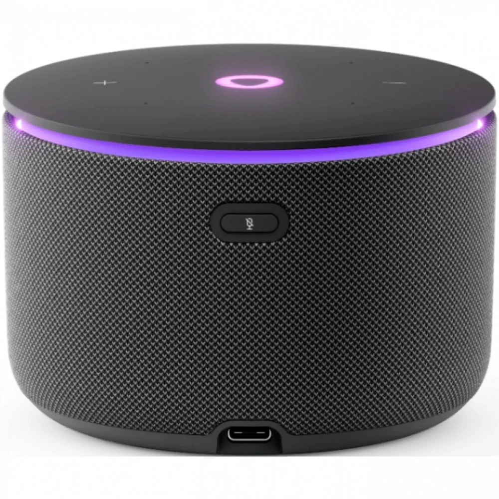Портативная колонка Яндекс Станция Мини 3 Про Чёрный YNDX-00059BLK