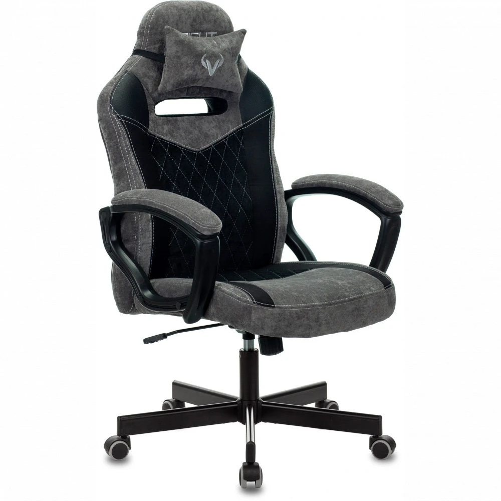 Компьютерное кресло Бюрократ VIKING 6 KNIGHT Fabric серый/черный VIKING 6 KNIGHT B