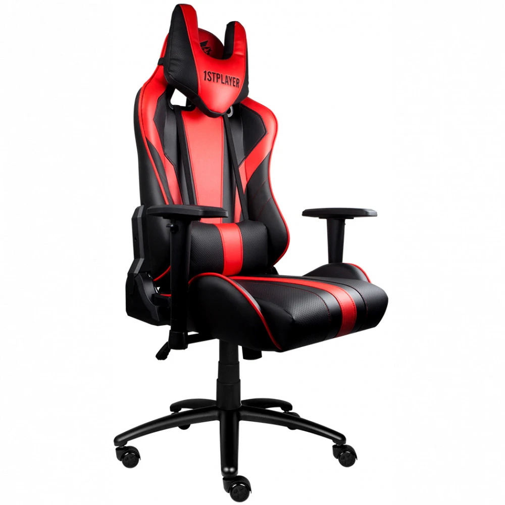 Компьютерное кресло 1STPLAYER FK1 Red/Black