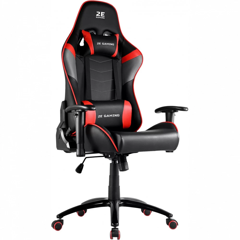 Компьютерное кресло 2E BUSHIDO Black/Red 2E-GC-BUS-BKRD