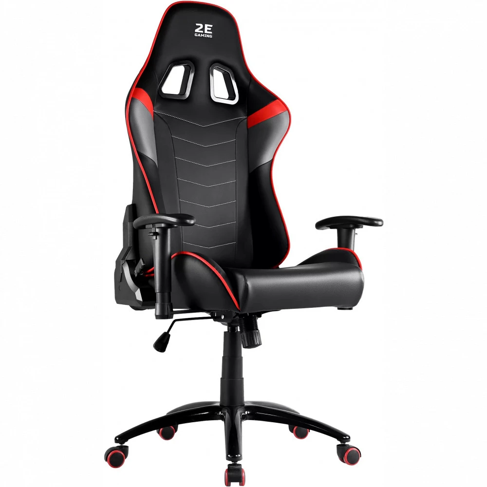 Компьютерное кресло 2E BUSHIDO Black/Red 2E-GC-BUS-BKRD