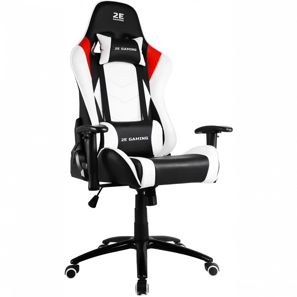 Компьютерное кресло 2E BUSHIDO White/Black 2E-GC-BUS-WT