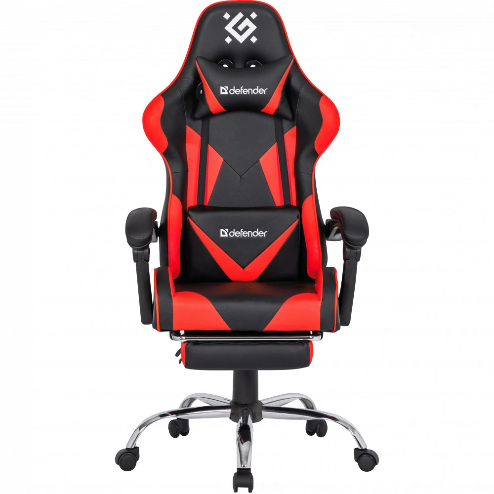 Компьютерное кресло Defender Pilot Black/Red 64354