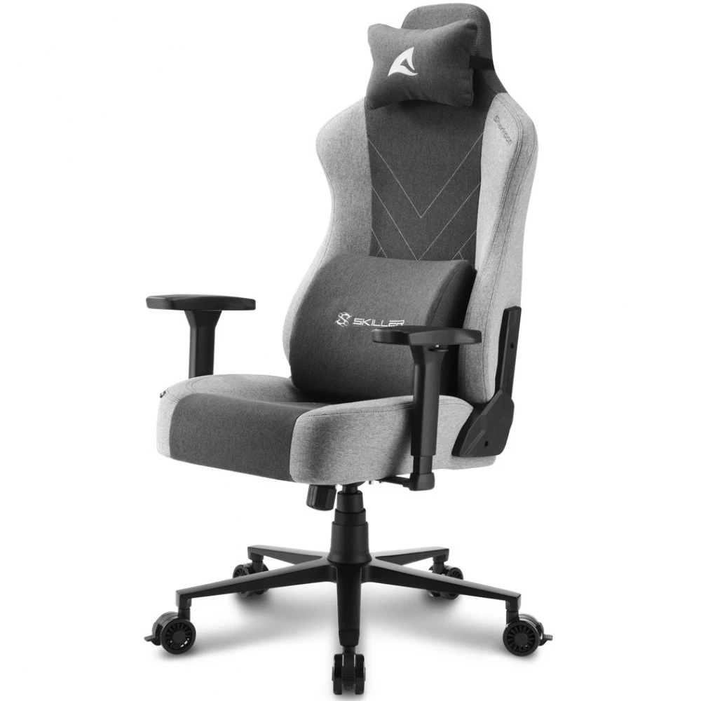 Компьютерное кресло Sharkoon Skiller SGS30 Fabric Black/Grey Skiller SGS30 FabricGy v2
