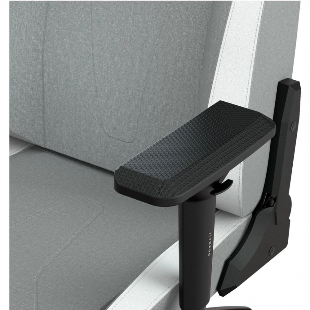 Компьютерное кресло Corsair TC200 Soft Fabric Light Grey-White CF-9010048-WW