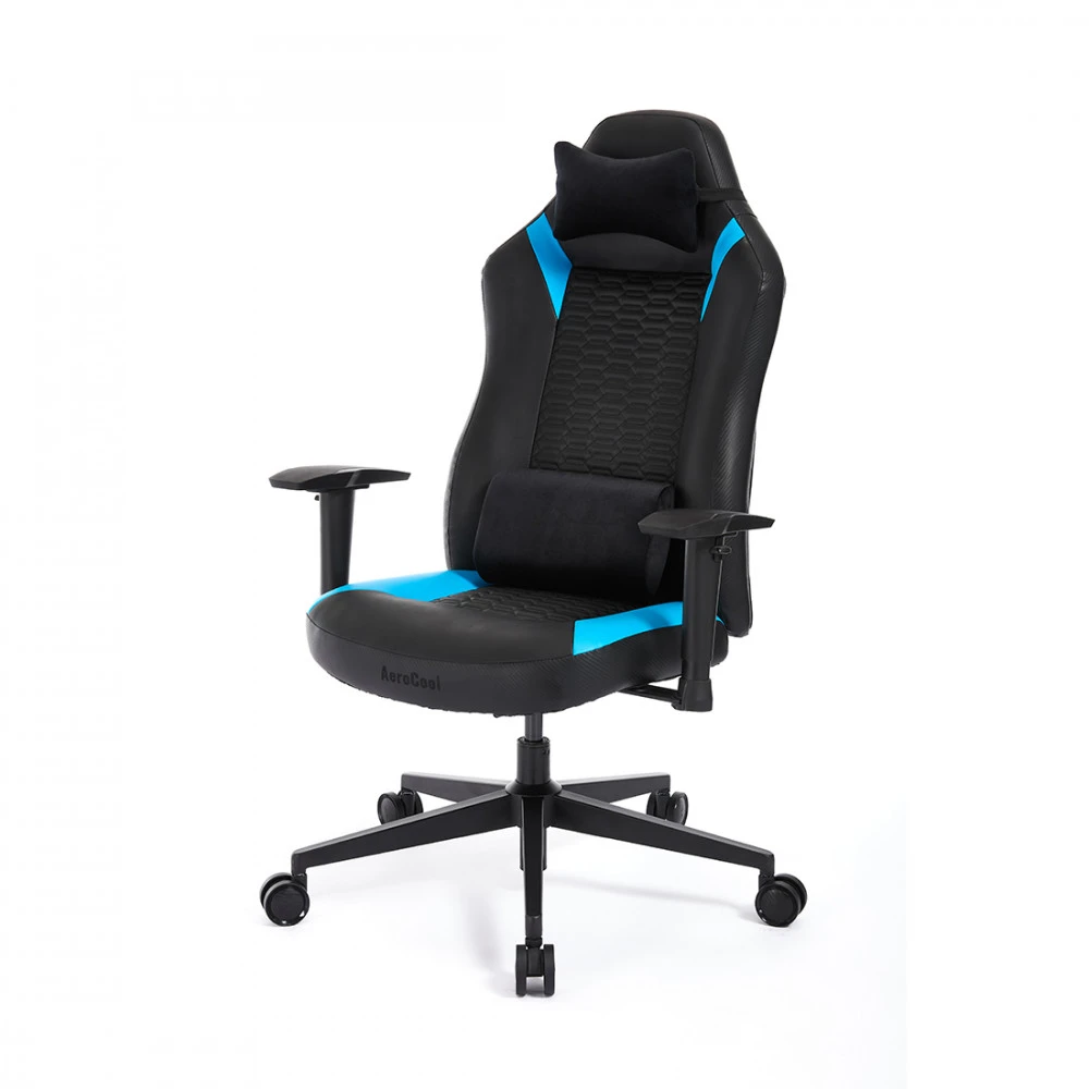 Компьютерное кресло Aerocool CROWN Smart Racer Blue ACGC-2051101.B1