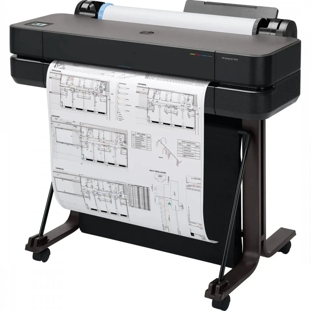Плоттер HP Designjet T630 24-in 5HB09A Цветной, Струйная, A1+ (24 дюйма) (610)