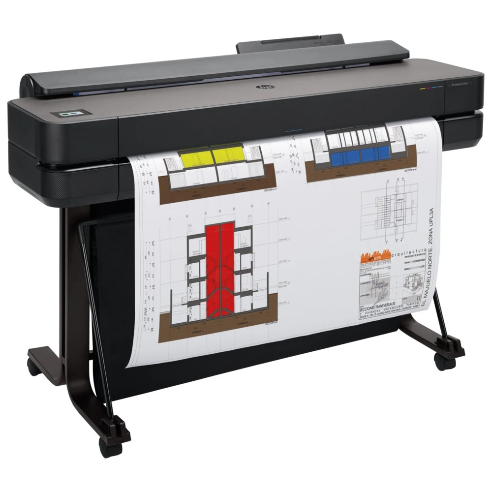 Плоттер HP DesignJet T650 5HB10A Цветной, Струйная, A1+ (24 дюйма) (610)