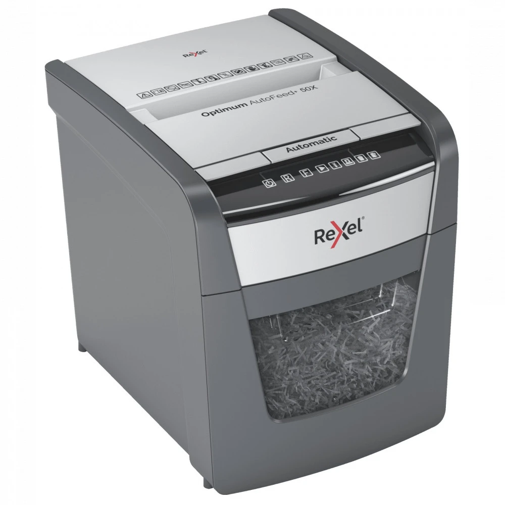 Шредер REXEL Optimum AutoFeed 50X 2020050XEU