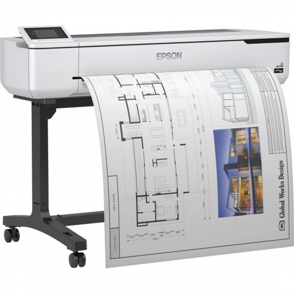 Плоттер Epson SureColor SC-T5100 C11CF12301A0 Цветной, Струйная, A0+ (36 дюймов) (914)