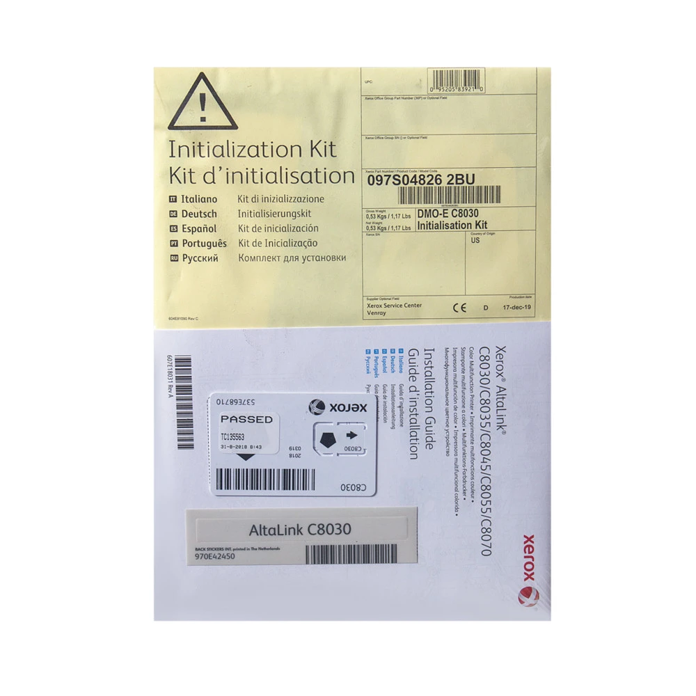 Опция для печатной техники Xerox Ключ инициализации ALTALINK Black B8045 097S04854