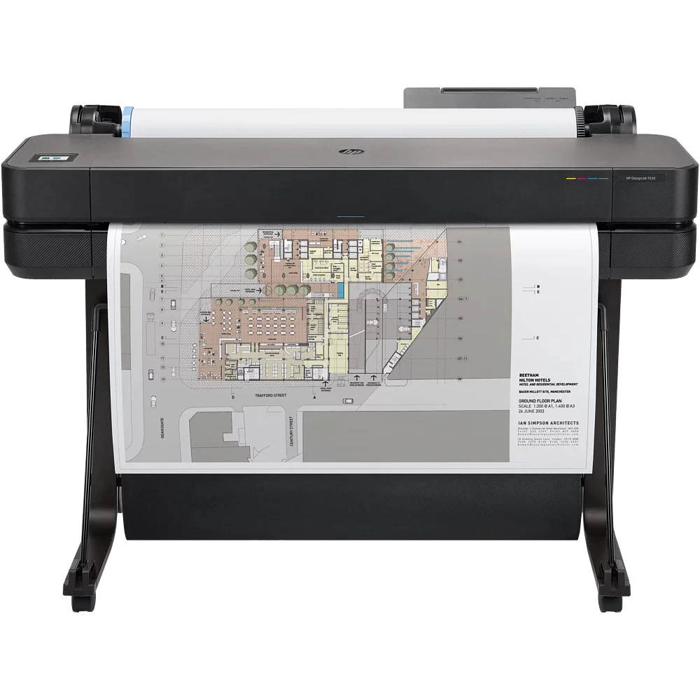 Плоттер HP DesignJet T630 36-in Printer 5HB11D Цветной, Струйная, A0+ (36 дюймов) (914)