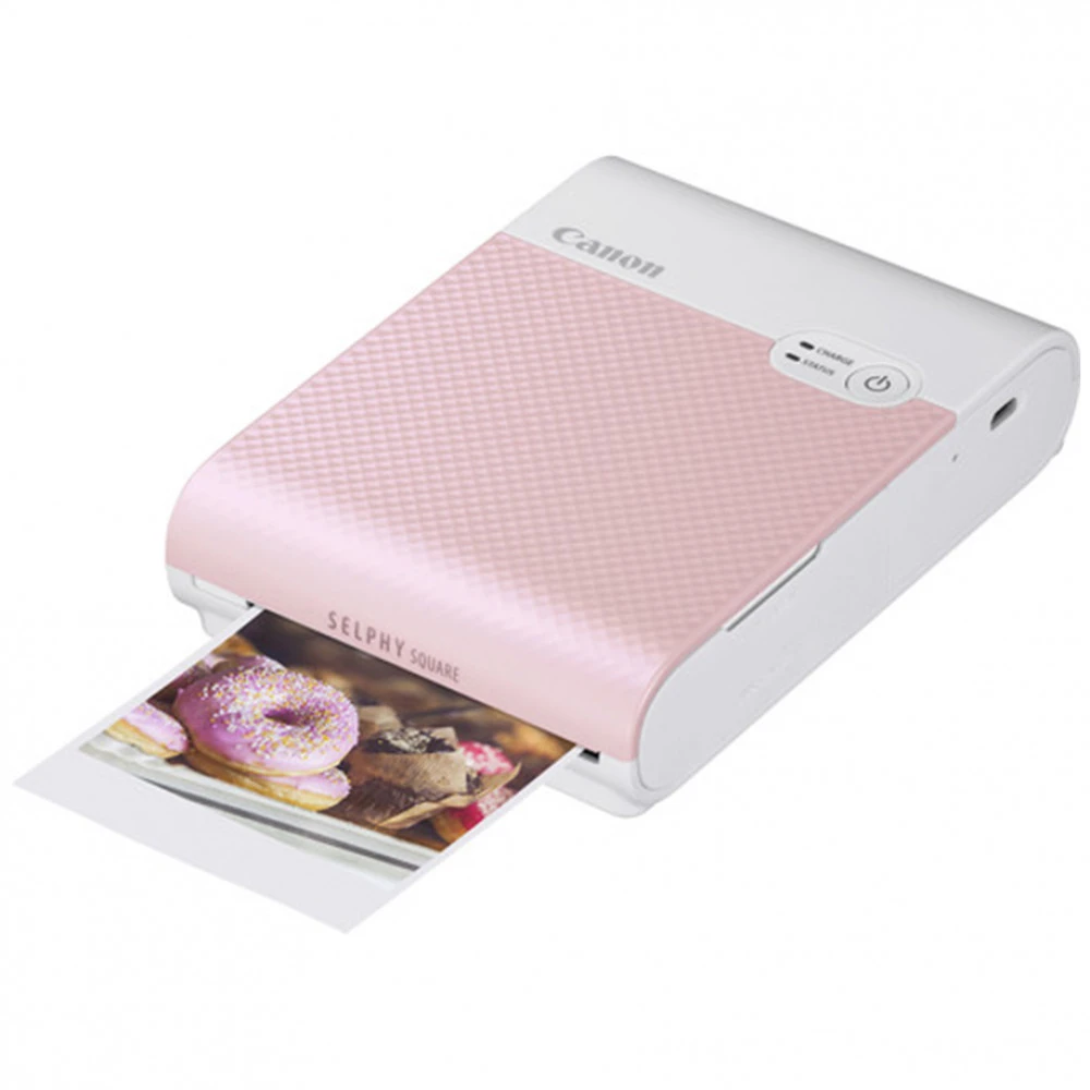 Мобильный принтер Canon SELPHY SQUARE QX10 Pink 4109C009AA Цветной