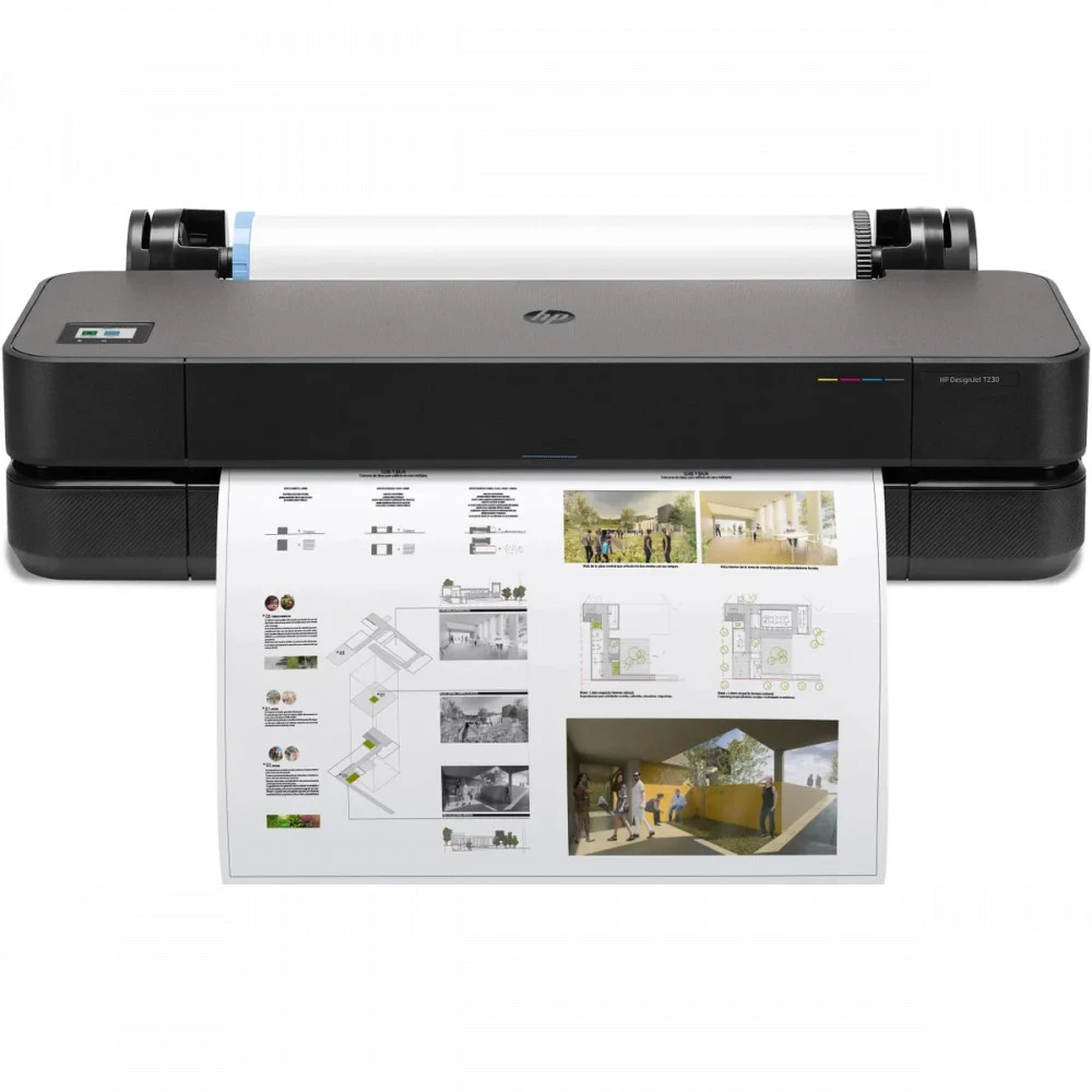 Плоттер HP Designjet T230 5HB07A/5HB07D Цветной, Струйная, A1+ (24 дюйма) (610)