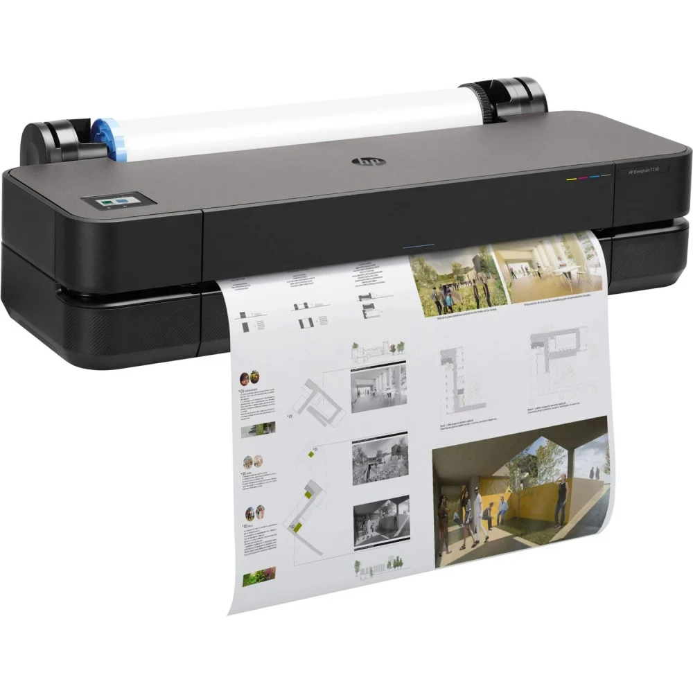 Плоттер HP DesignJet T230 5HB07D Цветной, Струйная, A1+ (24 дюйма) (610)