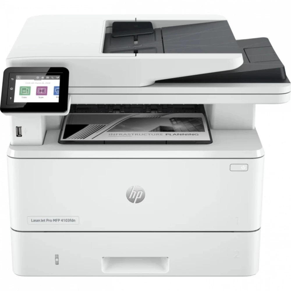 МФУ HP LaserJet Pro 4103fdn 2Z628A_B19 А4, Лазерный, Монохромная