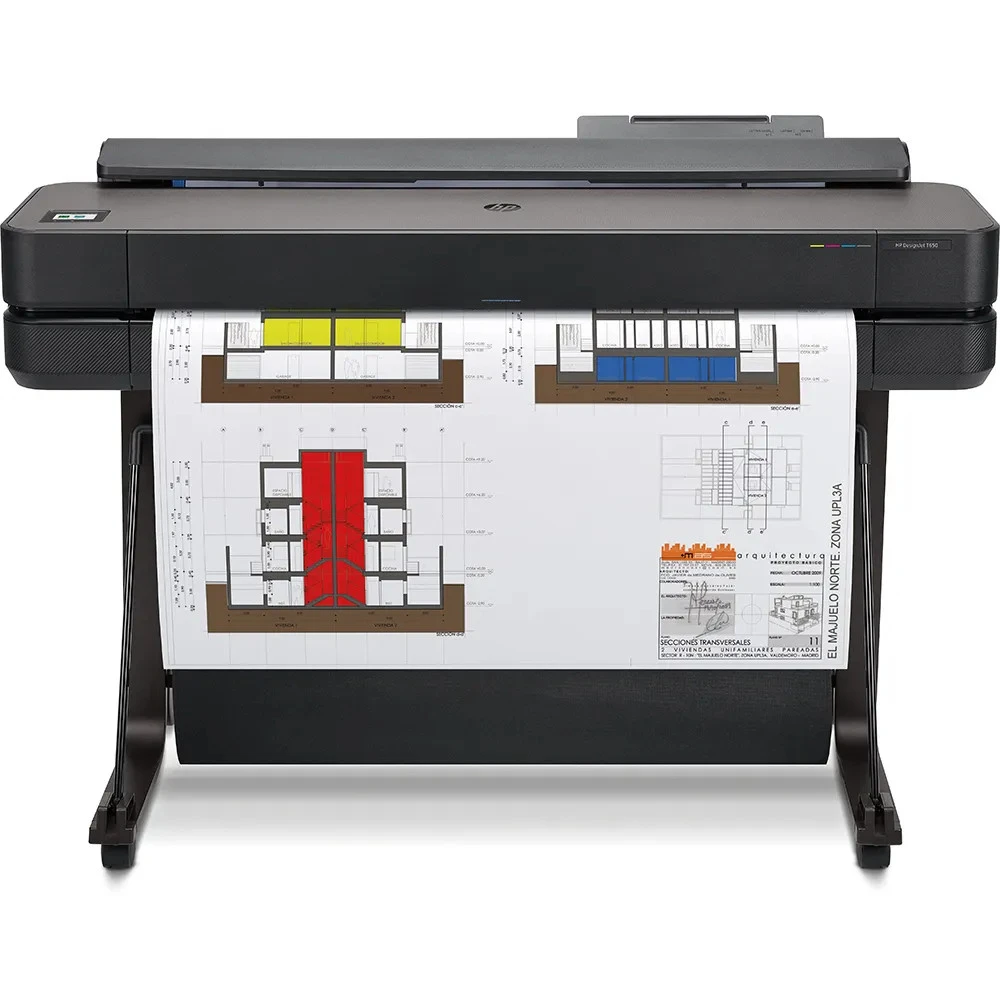 Плоттер HP Europe DesignJet T650 24 5HB08D Цветной, Струйная, A1+ (24 дюйма) (610)