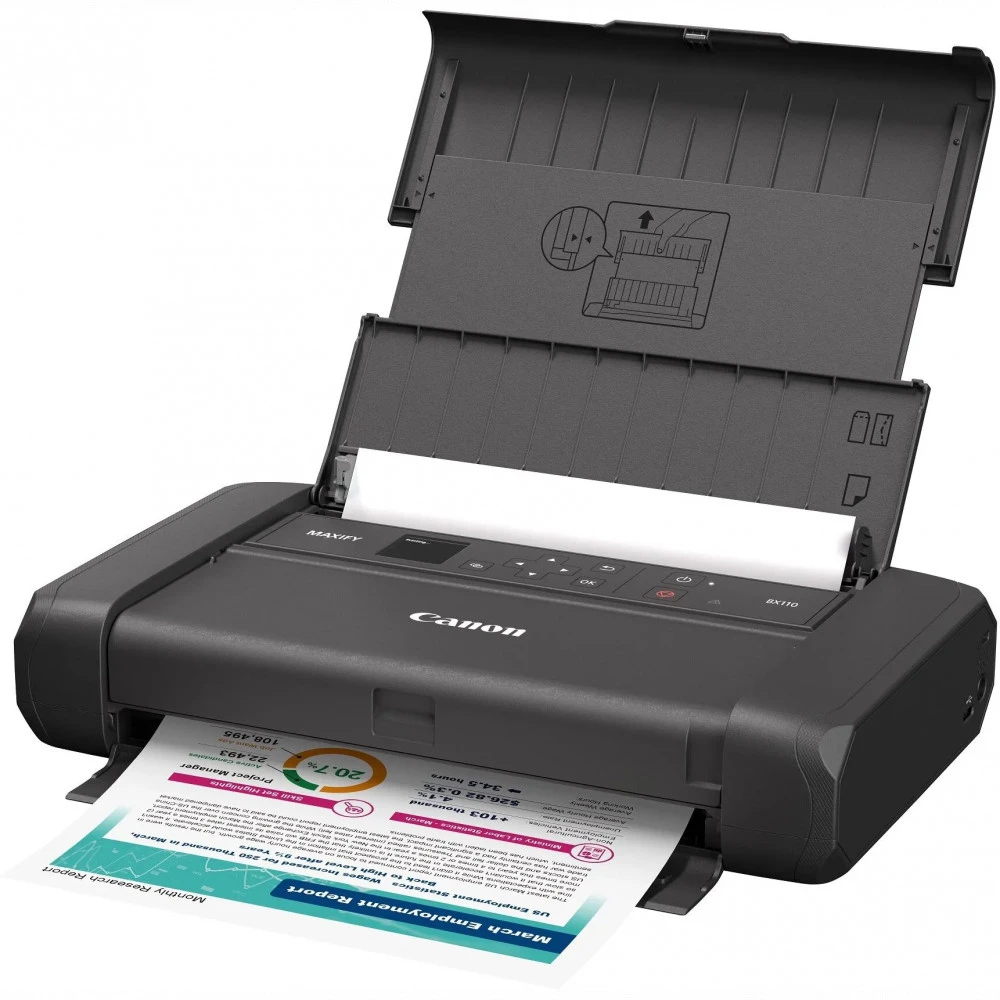 Принтер Canon MAXIFY BX110 WITH BATTERY 7069C027AA А4, Струйный, Цветная
