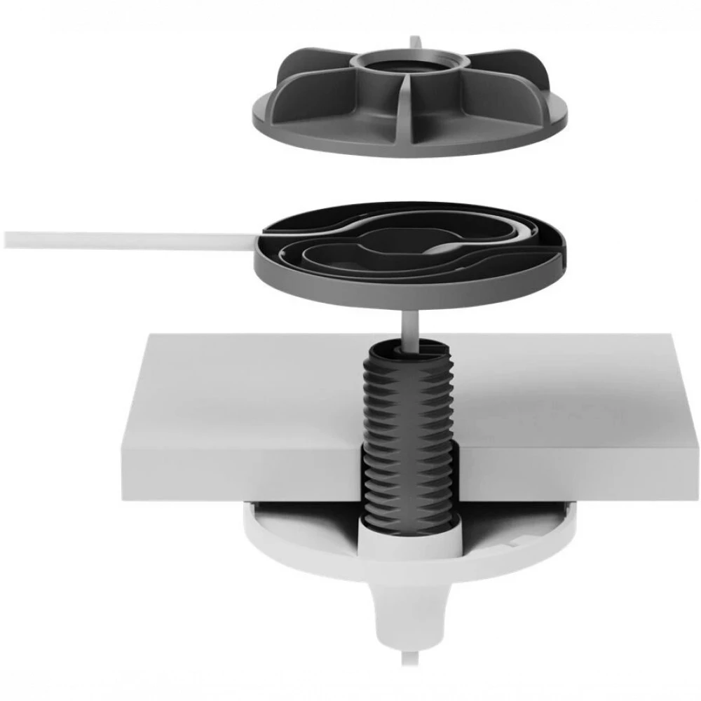 Опция для конференц-оборудования Logitech Mic Pod Pendant Mount Off White 952-000123