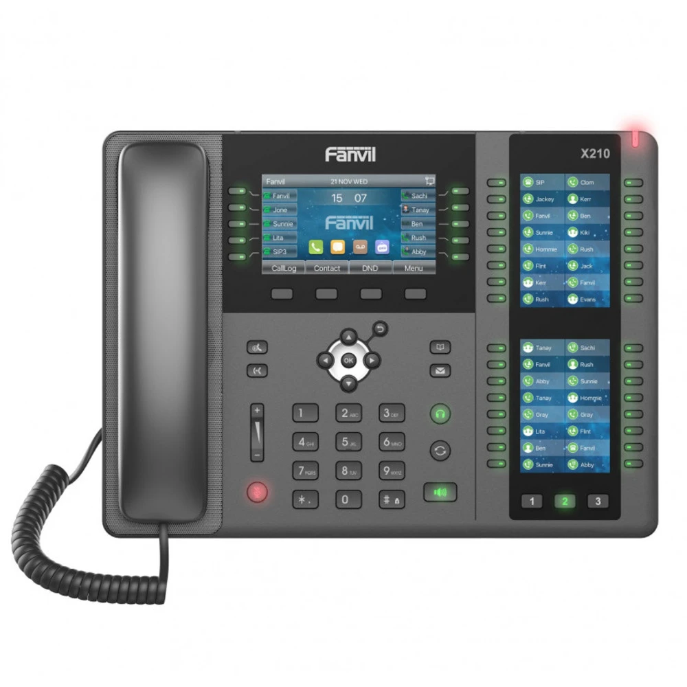 IP Телефон Fanvil X210 Поддержка PoE