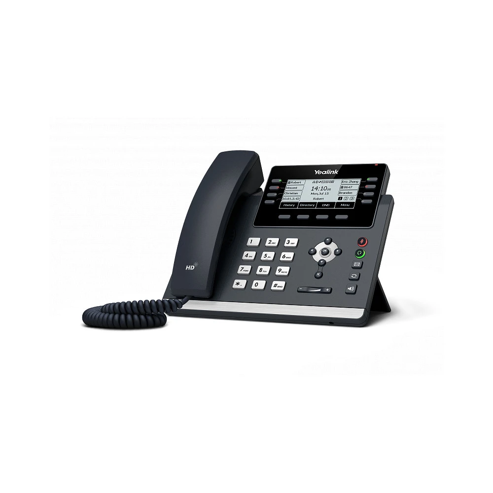 IP Телефон Yealink SIP-T43U Поддержка PoE