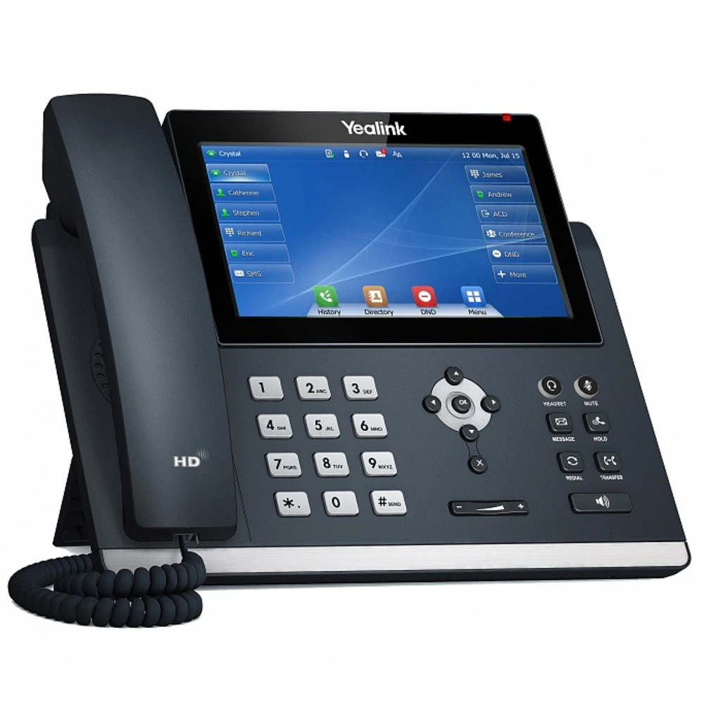 IP Телефон Yealink SIP-T48U Поддержка PoE
