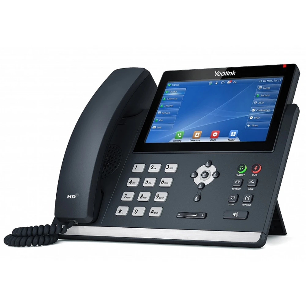 IP Телефон Yealink SIP-T48U Поддержка PoE