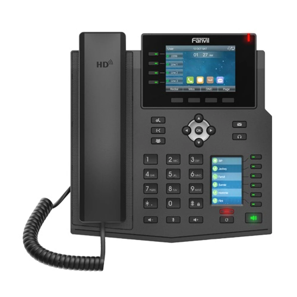IP Телефон Fanvil X5U Поддержка PoE