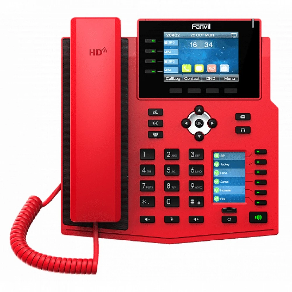 IP Телефон Fanvil X5U-R Поддержка PoE